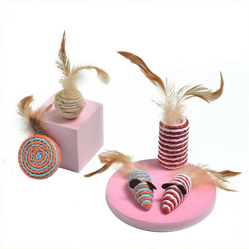 sisal rope toy set (5 packs)