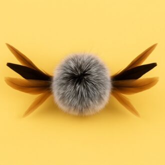 fur & feather ball (2 packs)