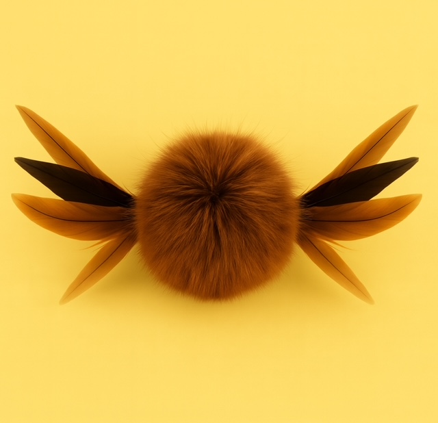 fur & feather ball (2 packs) - Image 2