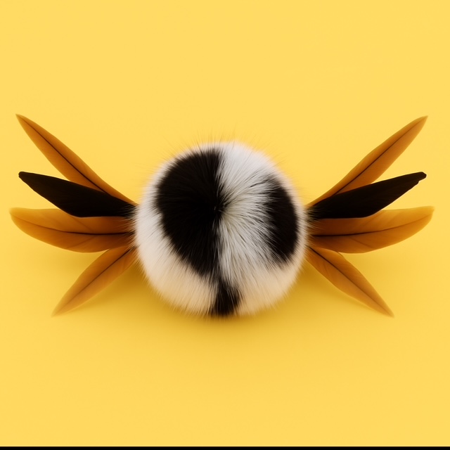 fur & feather ball (2 packs) - Image 3