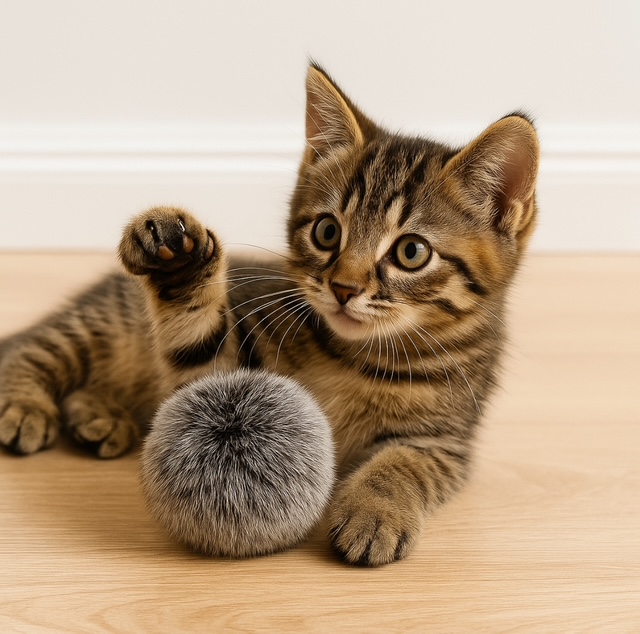 Rabbit fur balls (5 pack) - Image 2